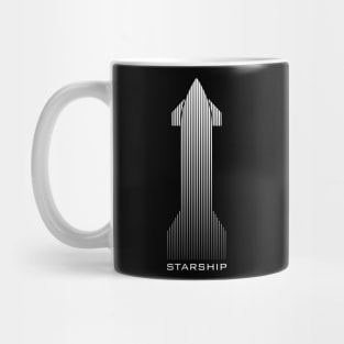 Starship, to infinity and beyond! Mug